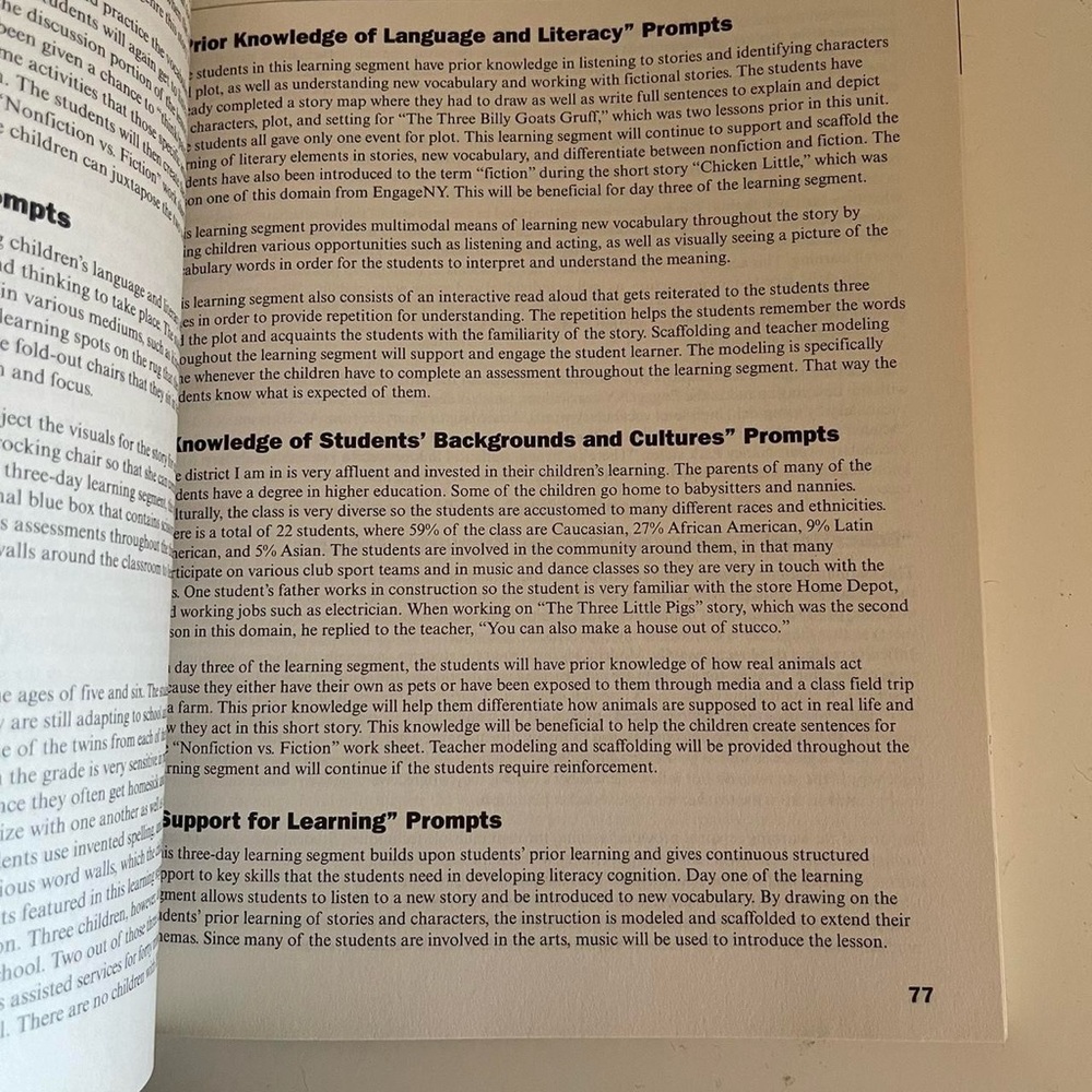 Guide To The edTPA Assessment Cliff Notes Jane R Burstein(Paperback, 2016) - Picture 5 of 8